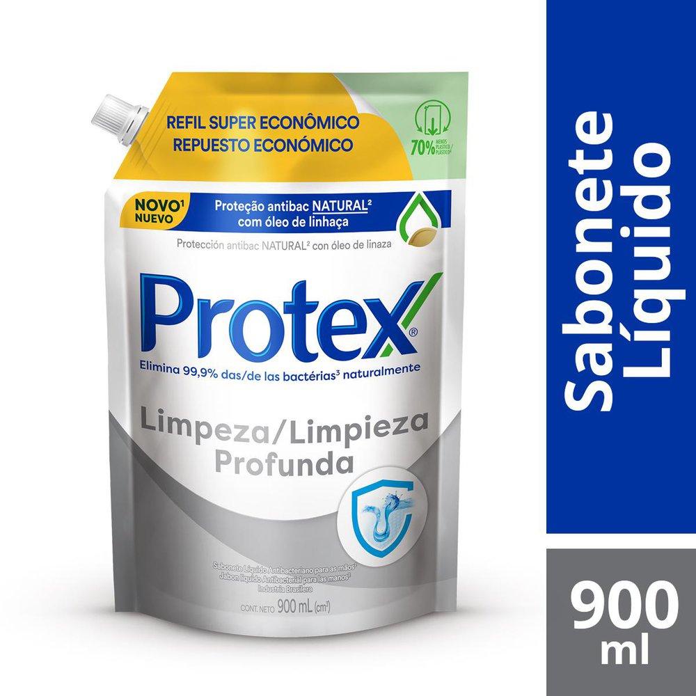 Refil Sabonete Líquido Protex Limpeza Profunda com 900ml · foto 2