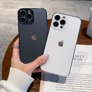 Capa De Revestimento De Alta Qualidade AG Matte Back Hard para iPhone 14 Plus 14 Pro MAX 13 12 11 Pro MAX Moldura fosca Proteção contra quedas da câmera