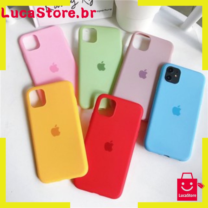 Capinha Capa Aveludada Silicone Case Para IPhone 11/11Pro/11Pro Max