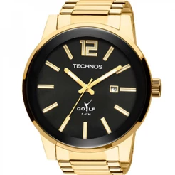 Relogio Technos Masculino Golf 2115tt/4p Dourado Classic