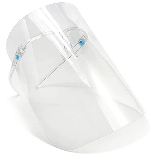 Face Shield Oculos Acrilico Máscara De Grandes Dimensões Protetor Facial Oculos Escoluros / Culoos De Ciclismo De Segun Um Adulto