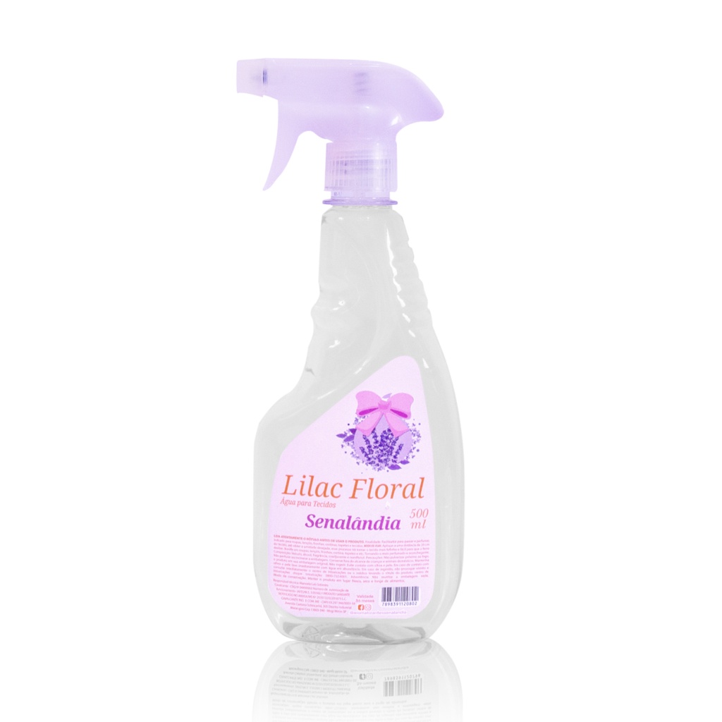 Água Para Passar Roupa Odorizador Lilac Floral 500 Ml