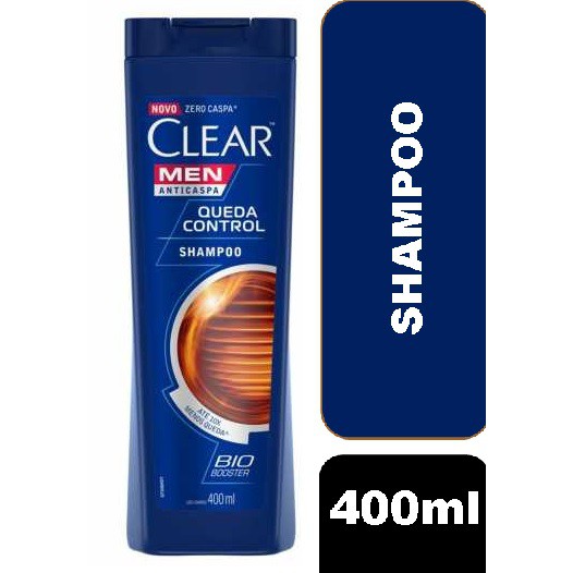Shampoo 400ml Anticaspa Clear Men Queda Control