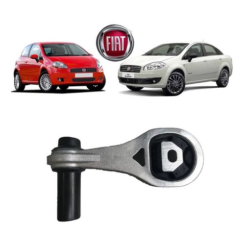 Coxim Traseiro Inferior Câmbio Fiat Punto / Linea 08 / 16