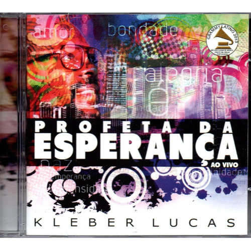 Cd Kleber Lucas - Profeta Da Esperança - Ao Vivo