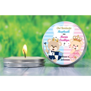 Kit Com  30 Vela Na Latinha Para Lembrancinha em Oferta na Shopee