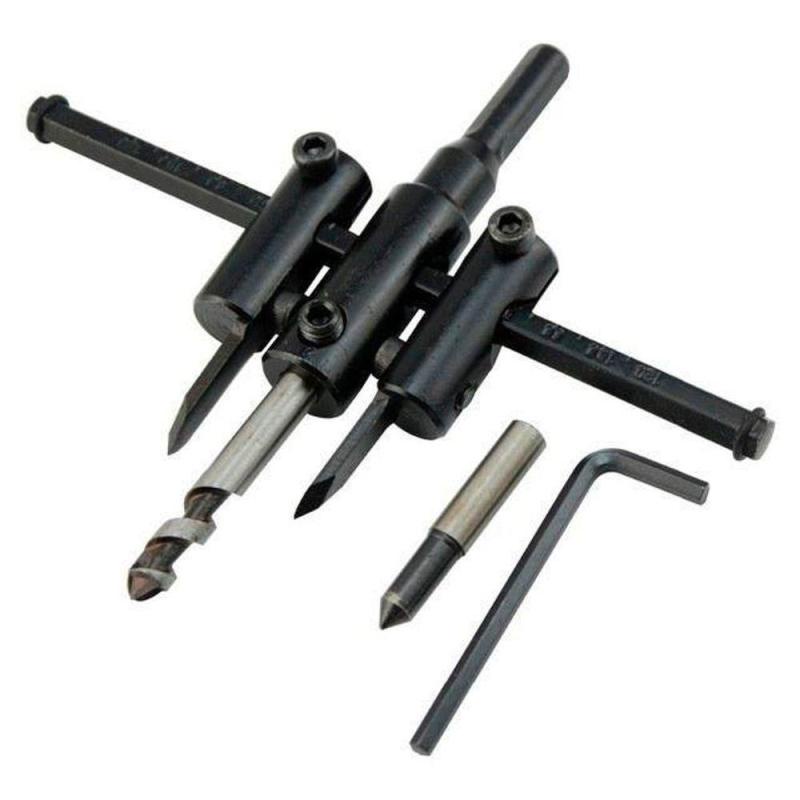 Broca Bailarina Ajustável de 30 à 120 MM para Madeira MTX - Home & Living