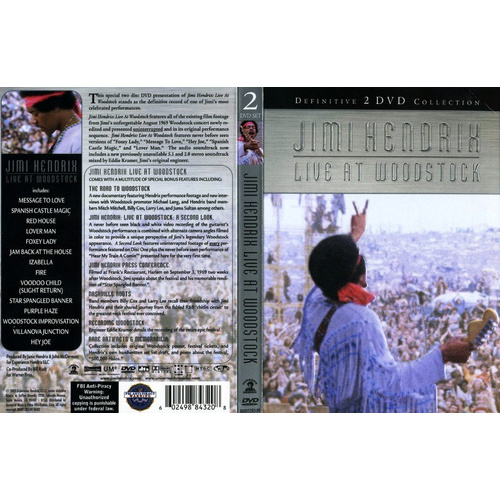 Jimi Hendrix - Live At Woodstock. A Second Look