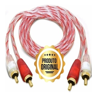 Cabo Rca Automotivo Blindado Stetsom 1 Metro Bronze