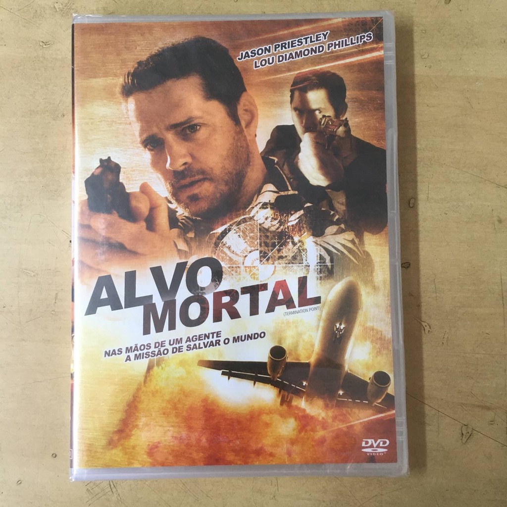 DVD Alvo Mortal - Nas mãos de um agente - A missão de salvar o mundo