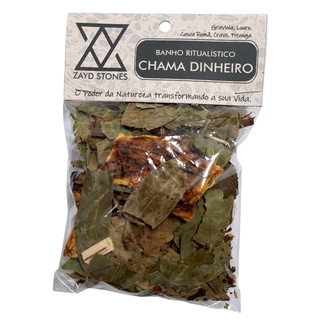 Chama Dinheiro - Ervas Desidratadas Para Banho Ou Defumação - 25g - Secas E Naturais