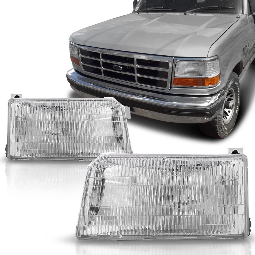 Farol F1000 97 98 99 Cromado em Oferta na Shopee