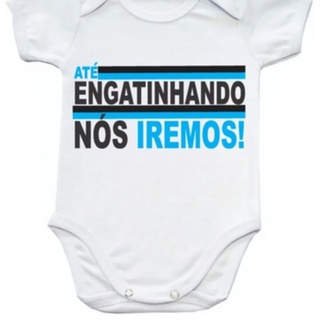 Roupa De Bebê Do Grêmio Body Menino Gremista Pronta Entrega