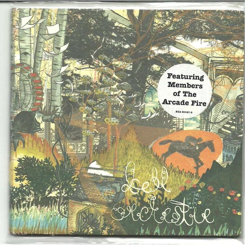 Cd BELL ORCHESTRE ARCADE FIRE - RECORDING A TAPE THE COLOR OF THE LIGHT ( DIGIPACK UK ) ROUGH TRADE 2005