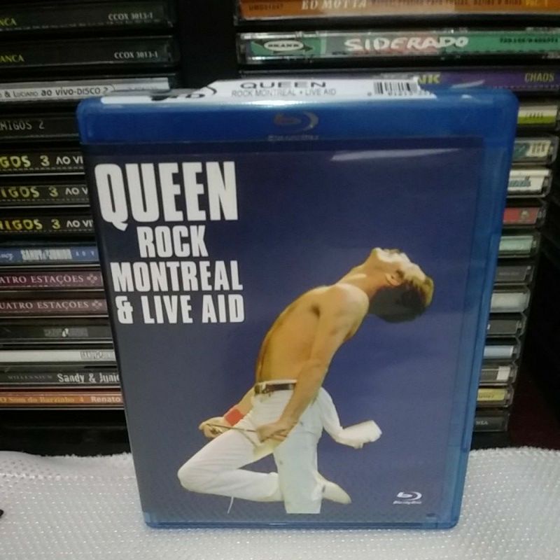 Bluray Queen Rock Montreal e Live Aid