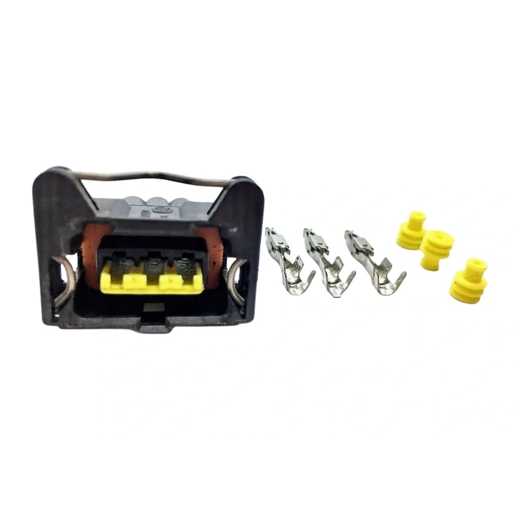 5 Kit Chicote Bobina Map Rotaçao Velocidade Temp Vw Fiat Sistema Circuito Eletrico do Carro Automovel Veiculo Igniçao