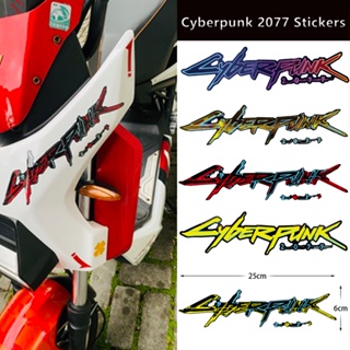 Cyberpunk 2077 Autocolantes Para Carroceria De Motocicleta Decalques De Caixa De Carrinho De Computador em Oferta na Shopee