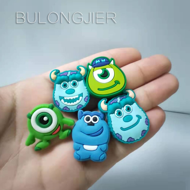 BLJE PVC Sapato Encantos Acessórios Azul Decoração Anime Fivelas Para Tamanco Sandálias Pino Presentes De Aniversário Fi