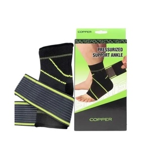 Tornozeleira Protetor Muscular Copper Fit Support