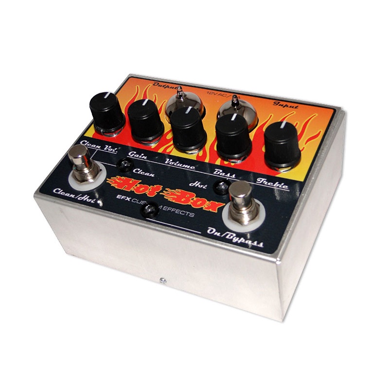 Pedal Distorção Valvulado Hot Box EFX Custom Effects Matchless ...