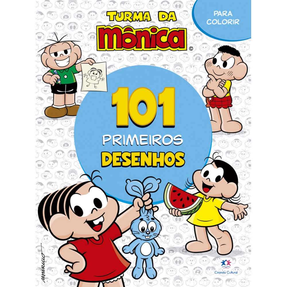 101 primeiros desenhos - Turma da Mônica em Oferta na Shopee