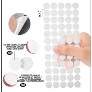 Velcro  Macho E Fêmea Redondo 20mm (2cm) Costura Artesanato Decoração Arte Lar Multi Funções 50 pares