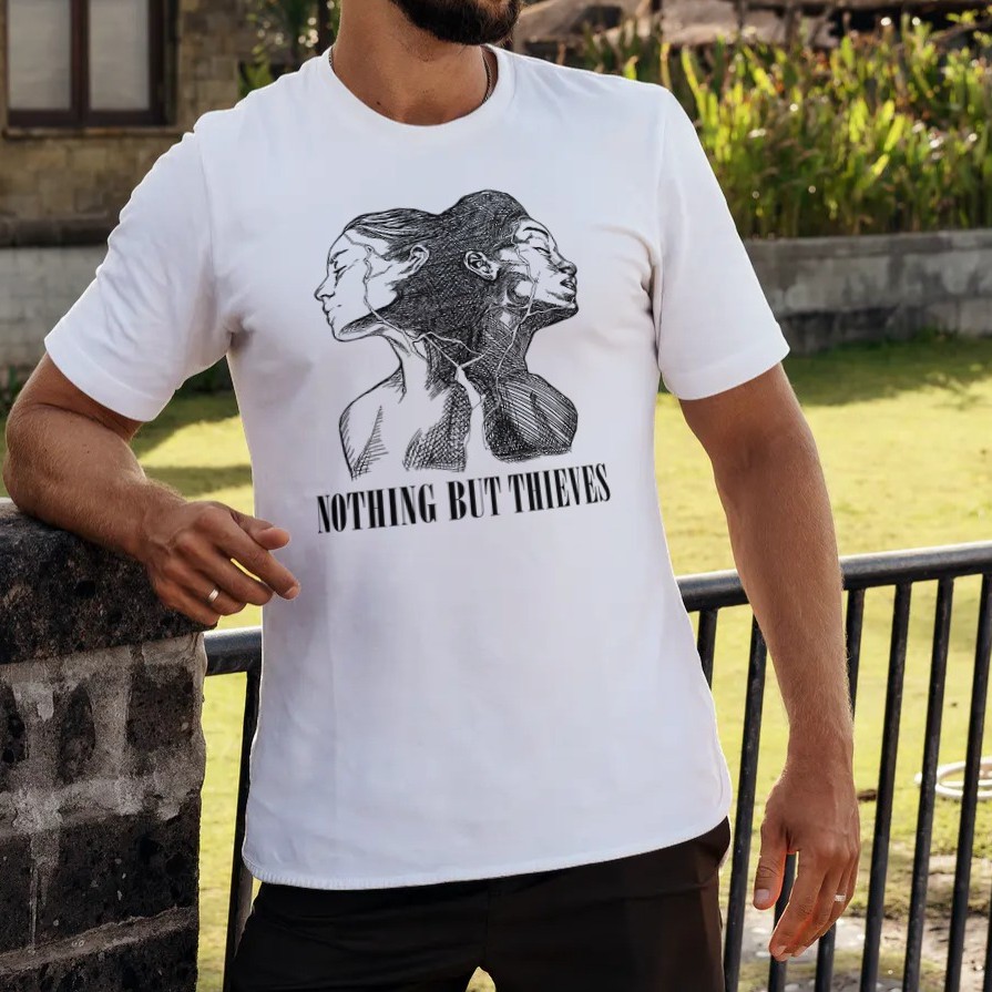 Camiseta Nothing But Thieves Banda - Unissex E Baby Look 100% Poliéster