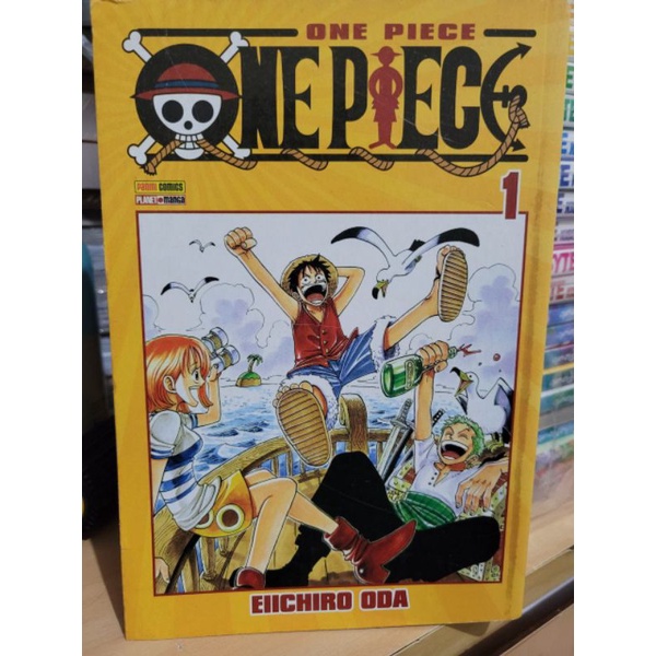 Mangá One Piece vol.1 ao 5,51,61,62,63,64,69,91,92,95,96,97,98,99 e 100