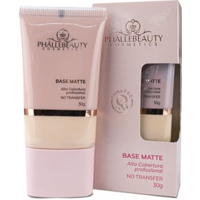 Base Matte - Phallebeauty em Oferta na Shopee