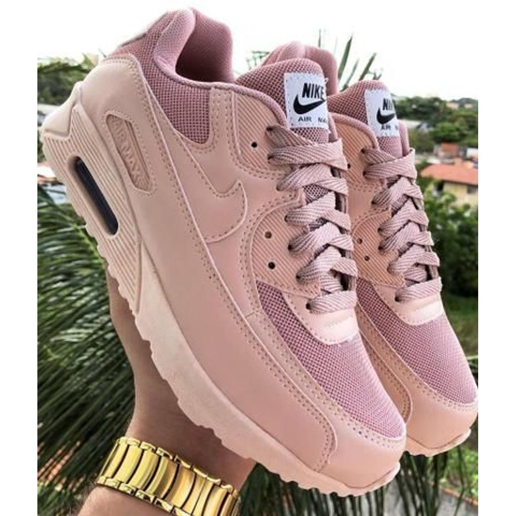 tenis air max 90 rose