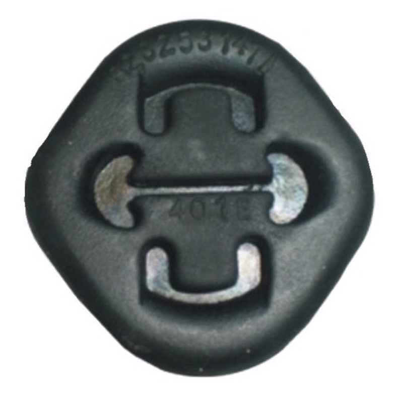 Borracha / Coxim Escapamento Caverinha Gol Parati Kit 10 Pç