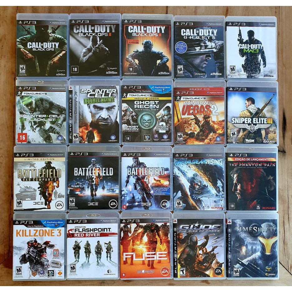 Mais 42 Jogos de Tiro para PlayStation 3 que você tem que conhecer!