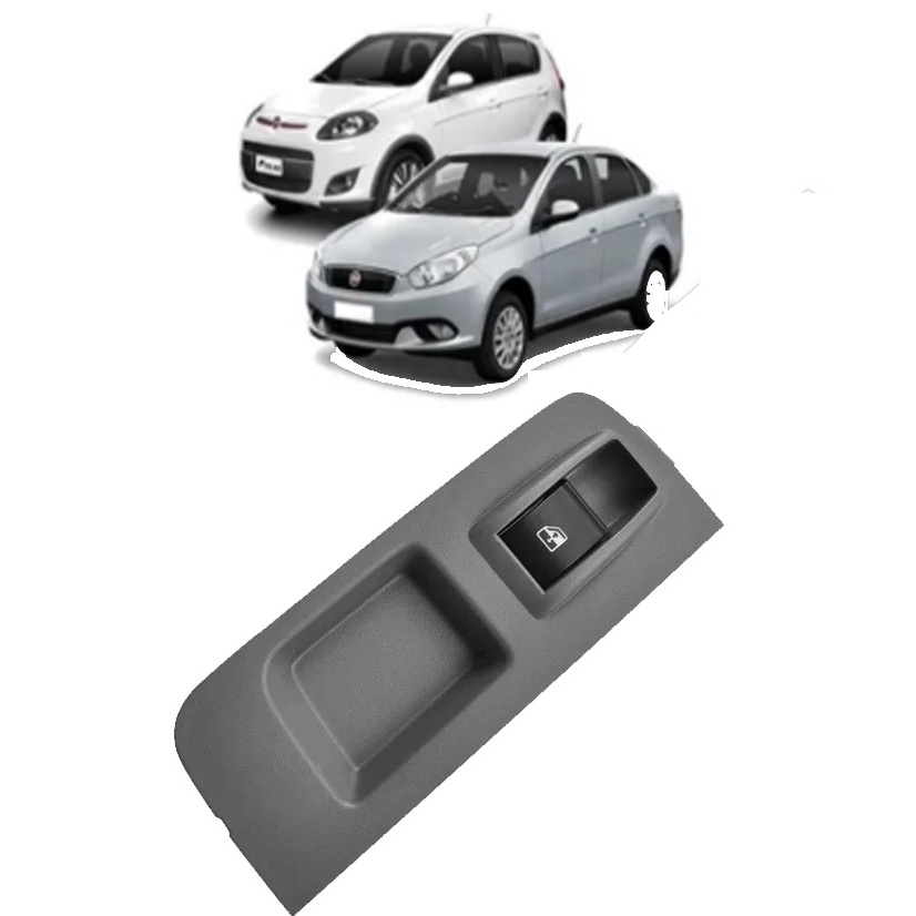 Botão Vidro Elétrico Interruptor Simples Novo Fiat Palio Grand Siena 2012/2015 Lado Passageiro / FA0101 em Oferta na Shopee