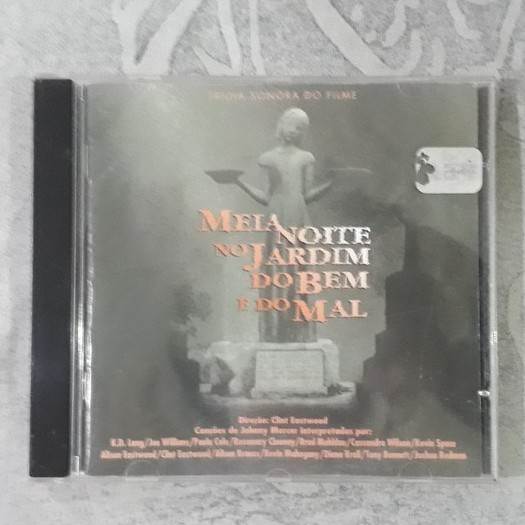 CD TRILHA SONORA MEIA NOITE NO JARDIM DO BEM E DO MAL - EM ÓTIMO ESTADO