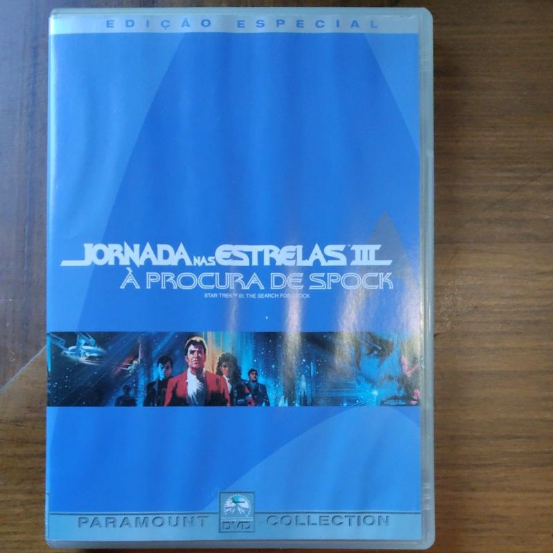 DVD Original Jornada mas Estrelas 3 À Procura de Spock Edição Especial Star Trek