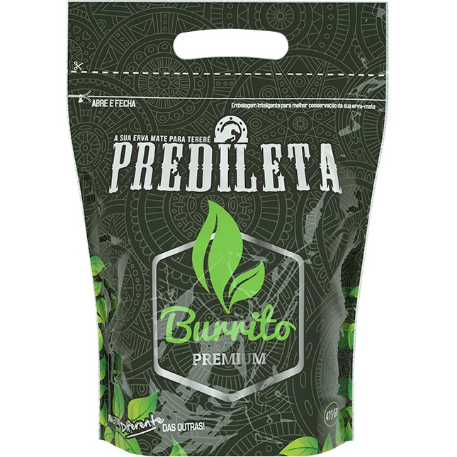 ERVA MATE TERERÉ PREDILETA SABOR BURRITO PREMIUM 500G