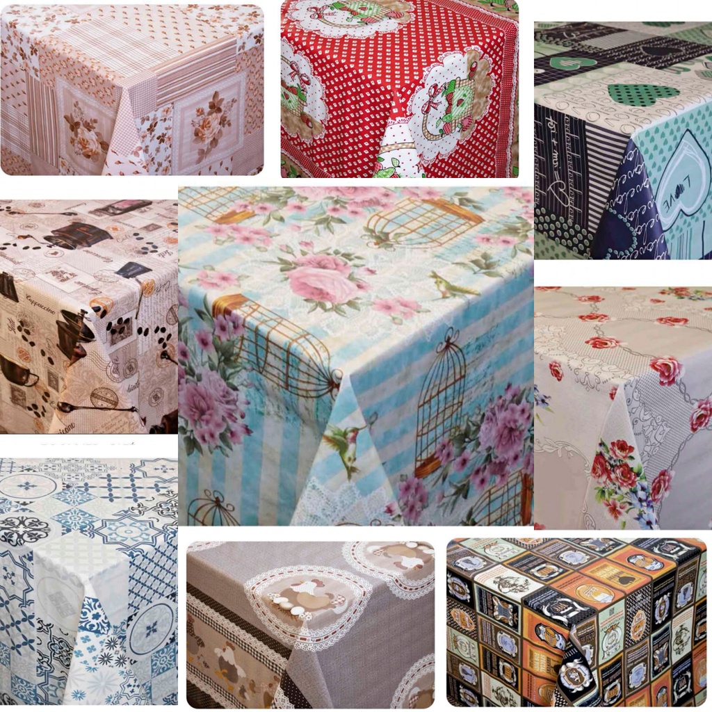 Toalha de Mesa Plástica, Térmicas e Impermeável Por 0,50 X 1,40 metro de largura em Oferta na Shopee