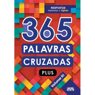 Livro - 365 Palavras cruzadas plus - volume III - Capa comum - Ativamente em Oferta na Shopee