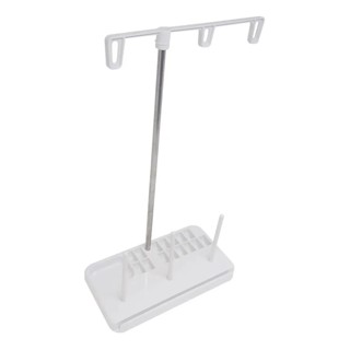 Porta Fio Suporte Para Máquina Doméstica Para Linhas Costura Branco Rosa em Oferta na Shopee