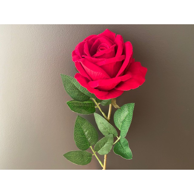 flor rosa artificial veludo luxo vermelha rosa vermelha permanente cabo  longo para enfeites de flores e plantas para decoração artificiais | Shopee  Brasil