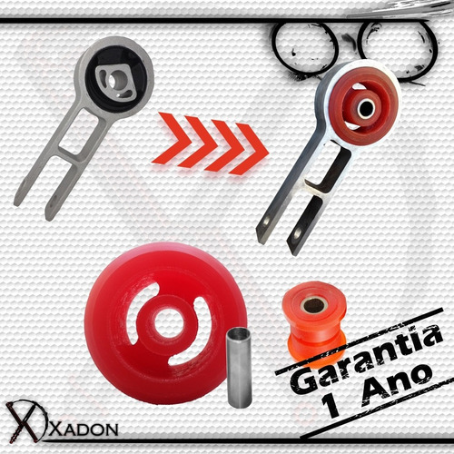 Coxim Buchas Calço Inferior Da Caixa Cambio Fiat Stilo Pu