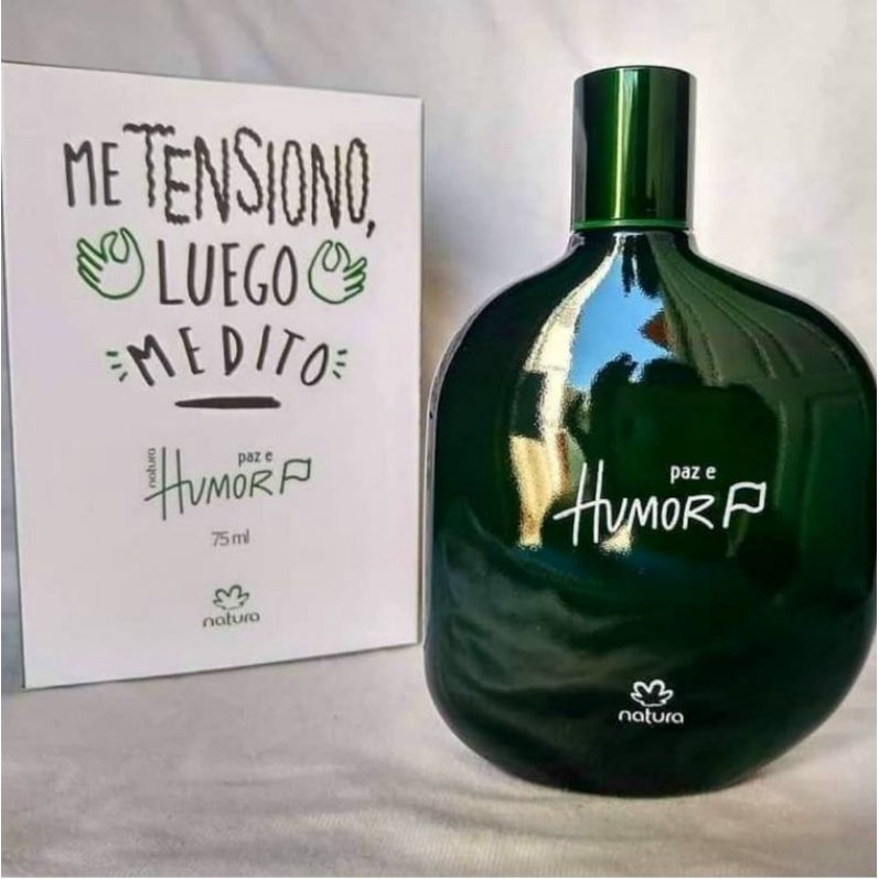 Desodorante Colônia Natura Paz e Humor Masculino 75ml - Lacrado/ Novo |  Shopee Brasil