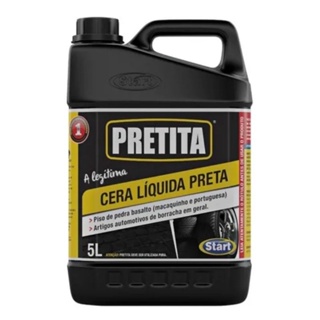 Cera Liquida Preta - Pretita Start 5L Pretinho P/ Pneu Tapetes Borrachas e Pisos em Oferta na Shopee