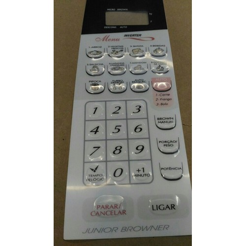 Membrana Teclado  Forno Microondas Panasonic Nng52 NNG 52