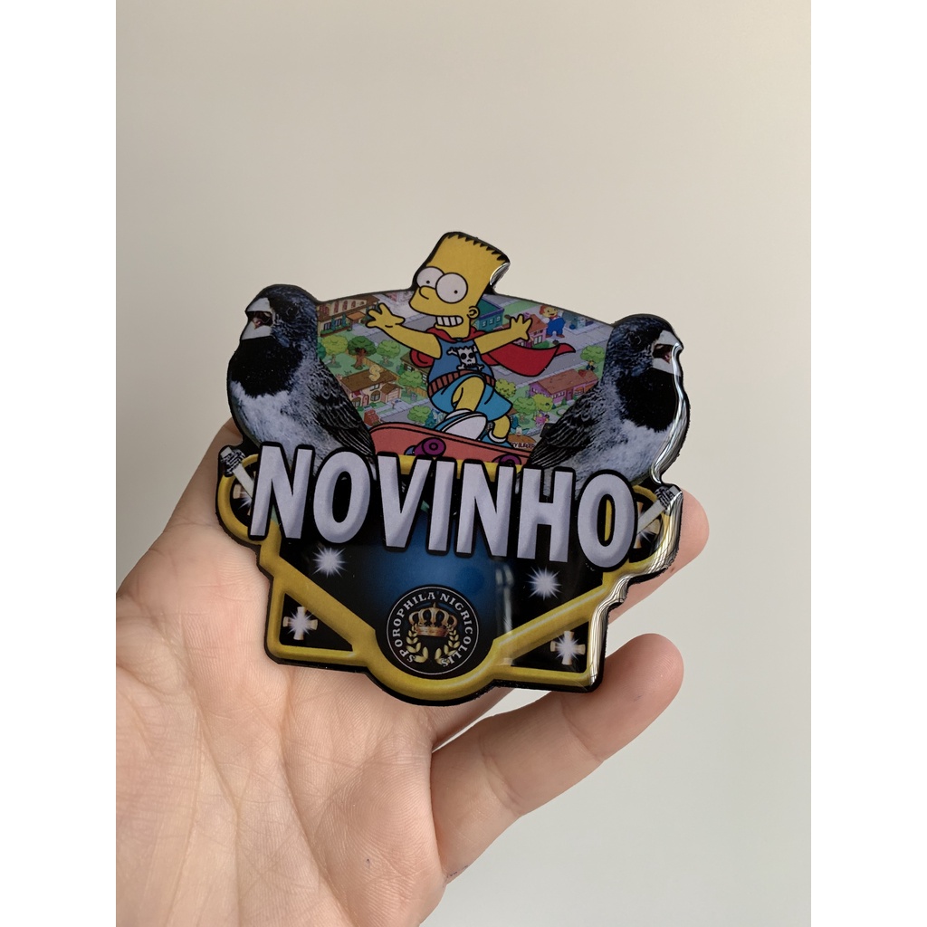 Placa personalizada para gaiola de ave pássaro coleiro baiano e todas espécies