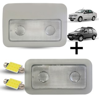 Par De Lanterna Luz Teto Led Siena Palio Weekend 2004 em Oferta na Shopee