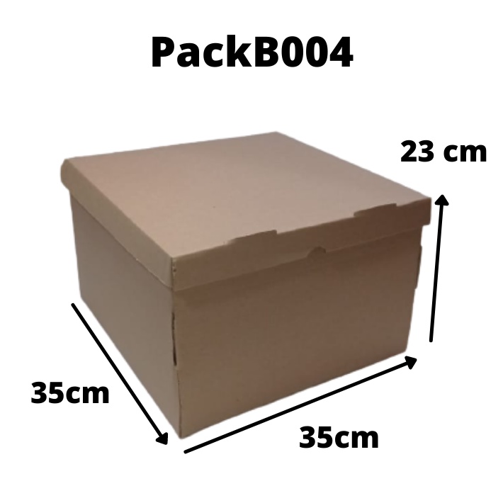 5 Caixas para Transporte de Bolo 35 x 35 x 23 cm  Direto de Fábrica na Bahia-B4