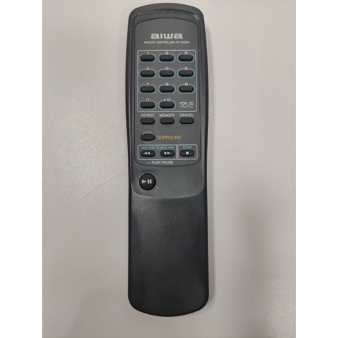 Controle Remoto Som Mini System Aiwa Rccd504 Original Usado ok