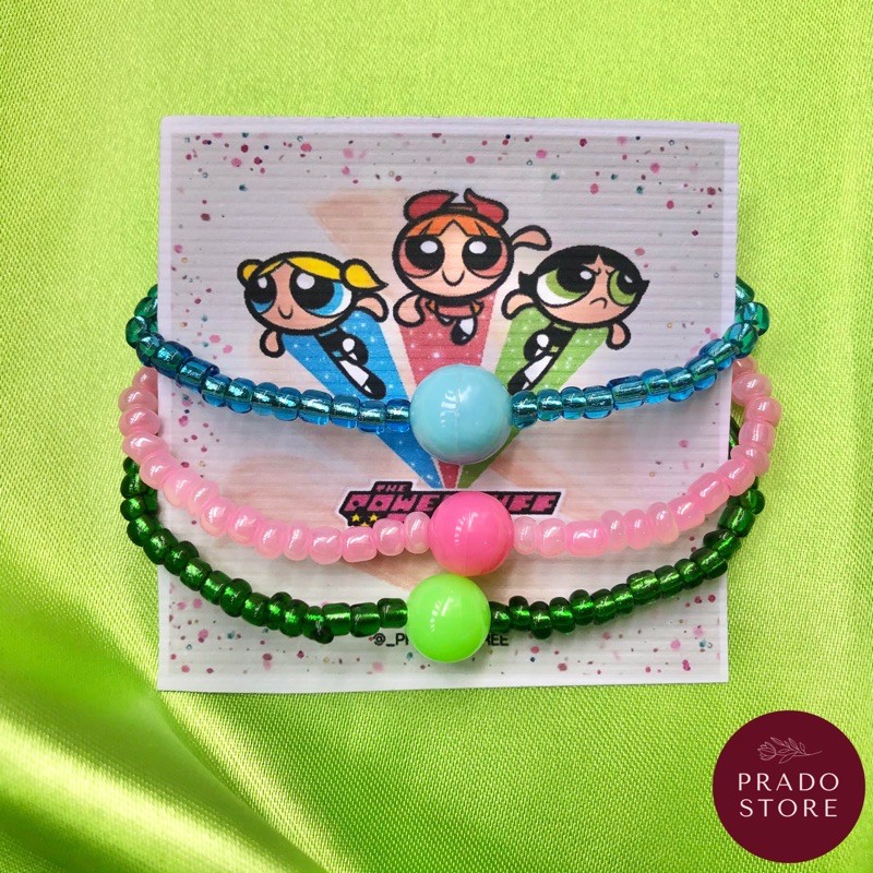 Pulseira amizade Meninas Super Poderosas