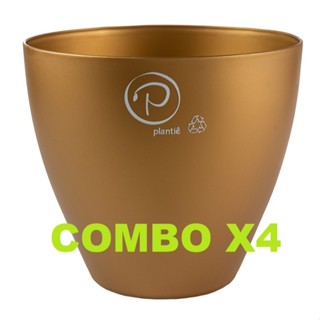 kit 4 Vaso Cachepot Decorativo Plantiê Decoração Horta em Oferta na Shopee